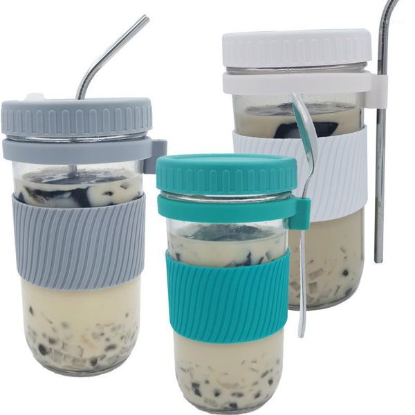 storage bottles & jars mason jar with lids glass breakfast cup 7in 1 oatmeal salad cleaning brush anti-scald cover straw
storage bottles & jars mason jar with lids glass breakfast cup 7in 1 oatmeal salad cleaning brush anti-scald cover straw