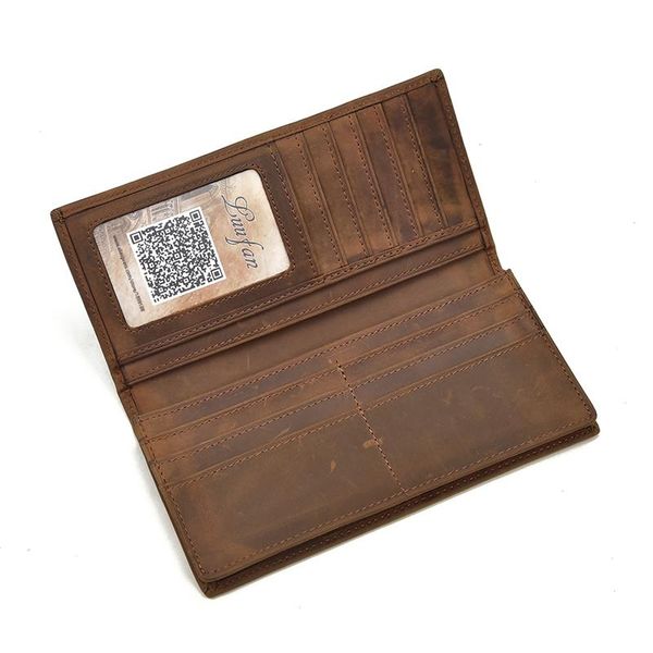 wallets long wallet simple vintage casual business daily handy solid brown large capacity fit banknotes po cards crazy horse leather, Red;black
wallets long wallet simple vintage casual business daily handy solid brown large capacity fit banknotes po cards crazy horse leather, Red;black