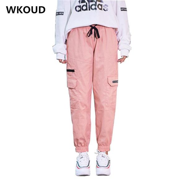 women's pants & capris wkoud women cargo 2021 solid ankle-length sport streetpants fashion high waist drawstring trousers p8882, Black;white
women's pants & capris wkoud women cargo 2021 solid ankle-length sport streetpants fashion high waist drawstring trousers p8882, Black;white
