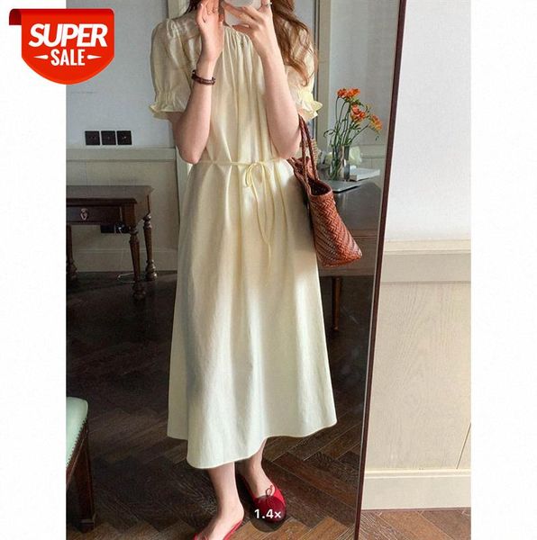 tg solid color round neck short-sleeved dress women ins lazy loose slim long skirt 13687 #qt7i, Black;gray
tg solid color round neck short-sleeved dress women ins lazy loose slim long skirt 13687 #qt7i, Black;gray