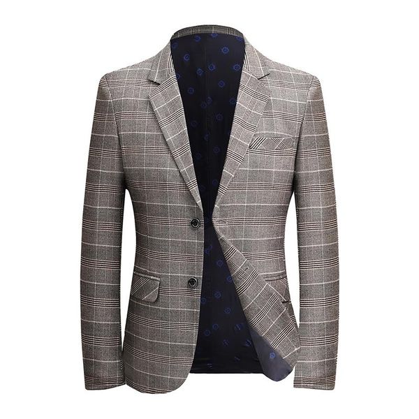 men's suits & blazers autumn classic british plaid single-breasted work party gentleman business casual tuxedo, White;black
men's suits & blazers autumn classic british plaid single-breasted work party gentleman business casual tuxedo, White;black