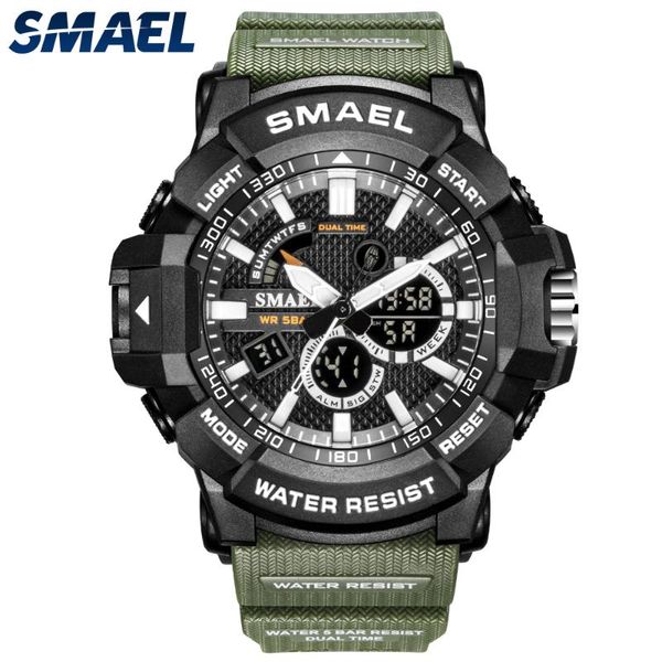 wristwatches smael brand military sport watch men's g style digital men quartz 50m waterproof clock relogio masculino, Slivery;brown
wristwatches smael brand military sport watch men's g style digital men quartz 50m waterproof clock relogio masculino, Slivery;brown