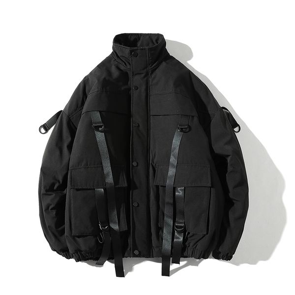 men's jackets men winter jacket ribbons pockets thick hip hop streetwear parkas casual padded male clothing abz522 rcn8, Black;brown
men's jackets men winter jacket ribbons pockets thick hip hop streetwear parkas casual padded male clothing abz522 rcn8, Black;brown