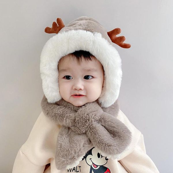caps & hats winter children hat with hooded scarf fashion deer baby beanie cap warm kids earmuffs year for boys girls, Yellow
caps & hats winter children hat with hooded scarf fashion deer baby beanie cap warm kids earmuffs year for boys girls, Yellow