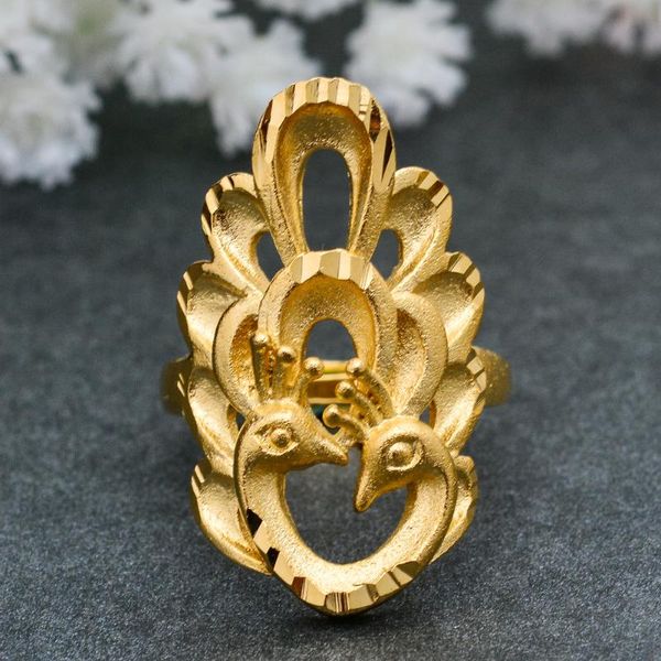 cluster rings wando ethiopian gold color scrub for women /girl adjustable peacock shape anniversary made with cooper luxury jewelry, Golden;silver
cluster rings wando ethiopian gold color scrub for women /girl adjustable peacock shape anniversary made with cooper luxury jewelry, Golden;silver