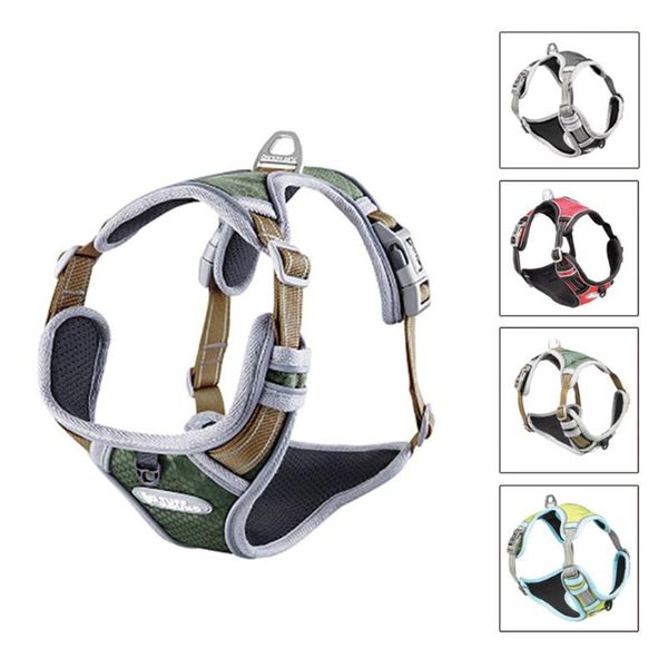 dog collars & leashes harness adjustable no-pull reflective nylon leash chest strap vest padded for medium large dogs 5
dog collars & leashes harness adjustable no-pull reflective nylon leash chest strap vest padded for medium large dogs 5