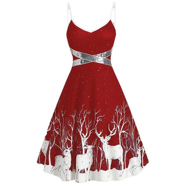 dog apparel christmas fawn print dress with condole belt slim body and big a-line deer vintage 
dog apparel christmas fawn print dress with condole belt slim body and big a-line deer vintage