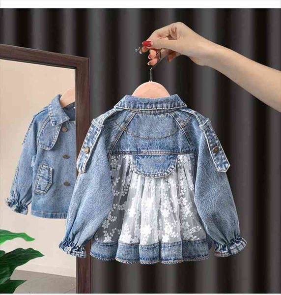 spring autumn girls denim jacket coat korean childrens clothing clothes infant baby, Blue;gray
spring autumn girls denim jacket coat korean childrens clothing clothes infant baby, Blue;gray