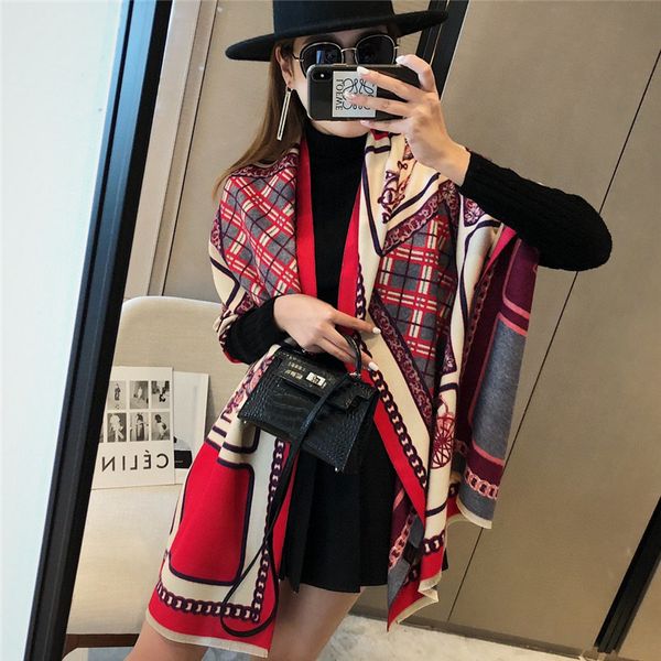 autumn new imitation cashmere warm women's scarf autumn and winter fashion lattice bib summer air conditioning shawl, Blue;gray
autumn new imitation cashmere warm women's scarf autumn and winter fashion lattice bib summer air conditioning shawl, Blue;gray