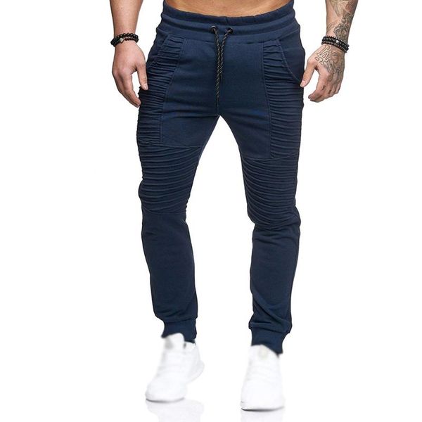 men's pants men trousers slim fit casual fitness sweatpants gym skinny running, Black
men's pants men trousers slim fit casual fitness sweatpants gym skinny running, Black
