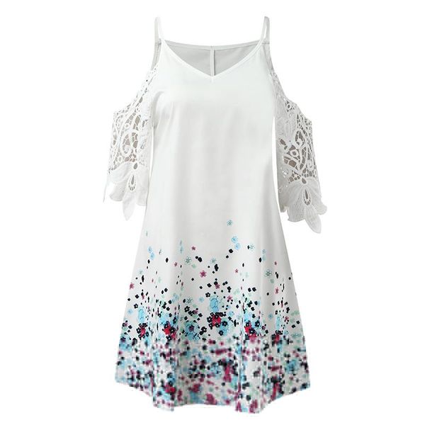 casual dresses women floral printed lace dress summer vintage v-neck sling off shoulder hollow out party ladies beach mini 2021, Black;gray
casual dresses women floral printed lace dress summer vintage v-neck sling off shoulder hollow out party ladies beach mini 2021, Black;gray