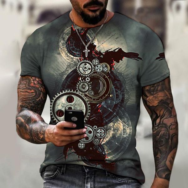 men's t-shirts t-shirt future technology information age 3d printing pattern youth loose round neck design street fashion outfit, White;black
men's t-shirts t-shirt future technology information age 3d printing pattern youth loose round neck design street fashion outfit, White;black