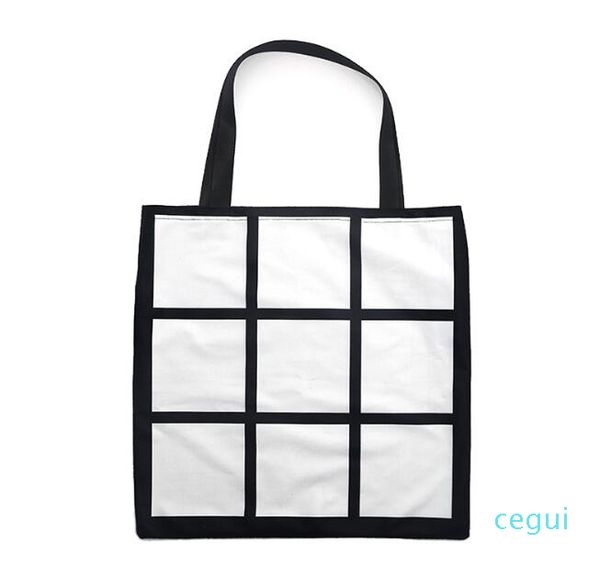 10pcs sublimation white blank diy 9 grid peach skin velvet tote bag single sides heat transfer shopping bag
10pcs sublimation white blank diy 9 grid peach skin velvet tote bag single sides heat transfer shopping bag