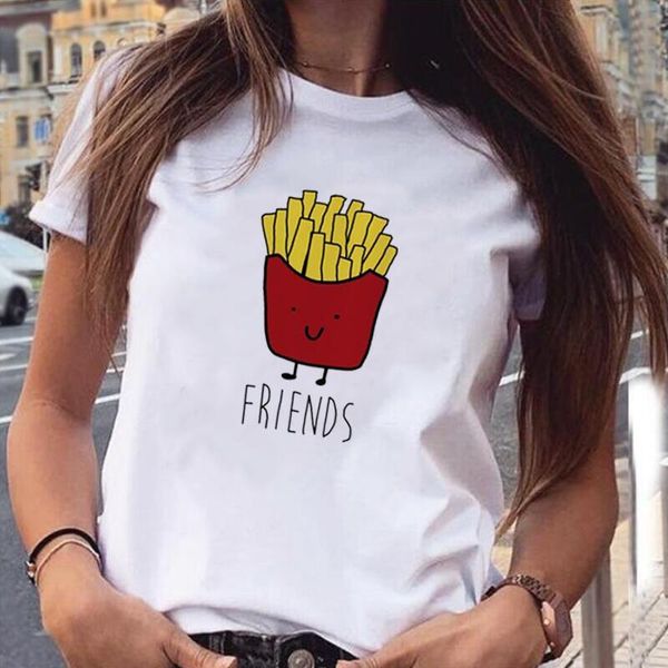 women's t-shirt harajuku shirt tee femme fashion fast food fries print t women summer short sleeve casual tshirt camiseta mujer, White
women's t-shirt harajuku shirt tee femme fashion fast food fries print t women summer short sleeve casual tshirt camiseta mujer, White