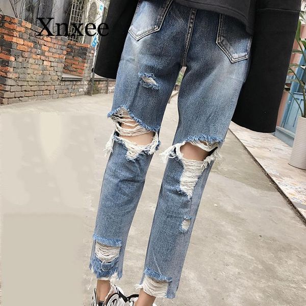 women's jeans tattered woman distressed ripped for women high waist boyfriend destroyed with hole in the back, Blue
women's jeans tattered woman distressed ripped for women high waist boyfriend destroyed with hole in the back, Blue