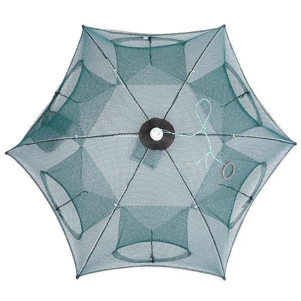 fishing net fish trap cage 4/6/8/10 hole automatic foldable crab cast shrimp bait casting network accessories
fishing net fish trap cage 4/6/8/10 hole automatic foldable crab cast shrimp bait casting network accessories