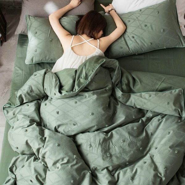 bedding sets retro green 100% cotton set king full twin size luxury duvet cover 3/4pcs bedspread beddinig home el
bedding sets retro green 100% cotton set king full twin size luxury duvet cover 3/4pcs bedspread beddinig home el