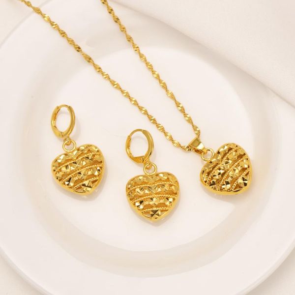 earrings & necklace bangrui vintage gold color heart pendants necklaces for women design wedding jewelry girlfriend gifts, Silver
earrings & necklace bangrui vintage gold color heart pendants necklaces for women design wedding jewelry girlfriend gifts, Silver