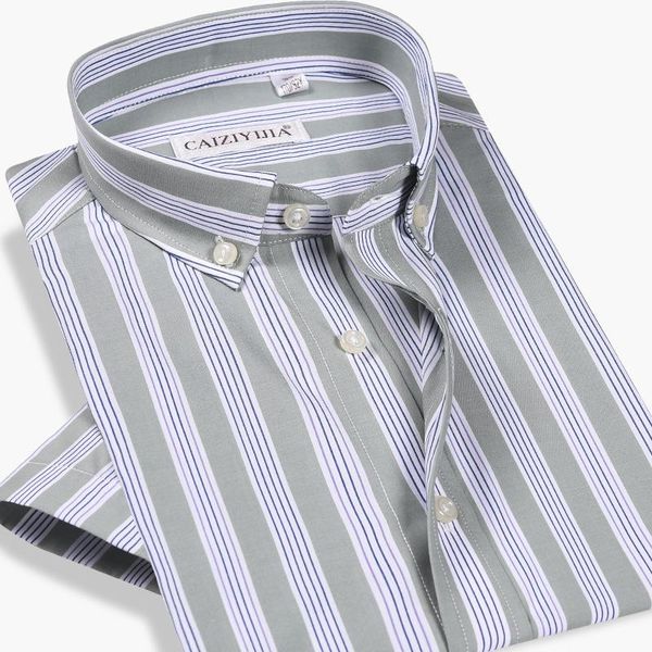 summer men's 100% cotton short sleeve shirt fashion male casual shirts special design thin four striped, White;black
summer men's 100% cotton short sleeve shirt fashion male casual shirts special design thin four striped, White;black