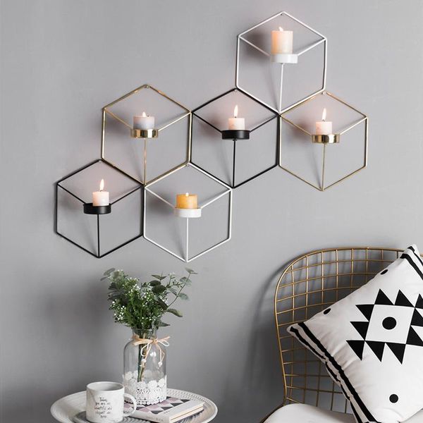 wedding candlesticks home deco geometric metal iron candle holders wall mounted sconce collectible decoration
wedding candlesticks home deco geometric metal iron candle holders wall mounted sconce collectible decoration