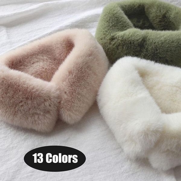 fashion soft women faux fur collar scarf plush neck warmer winter foulard femme scarves, Blue;gray
fashion soft women faux fur collar scarf plush neck warmer winter foulard femme scarves, Blue;gray