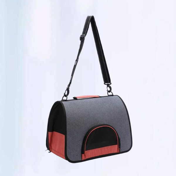 portable pet carrier cross handbag outdoor storage bag travel shoulder for cat dog (gray and orange) car seat covers 
portable pet carrier cross handbag outdoor storage bag travel shoulder for cat dog (gray and orange) car seat covers