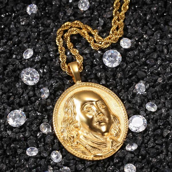 pendant necklaces stainles steel hip hop gold color washington head round pendants necklace for men rapper jewelry gifts drop, Silver
pendant necklaces stainles steel hip hop gold color washington head round pendants necklace for men rapper jewelry gifts drop, Silver