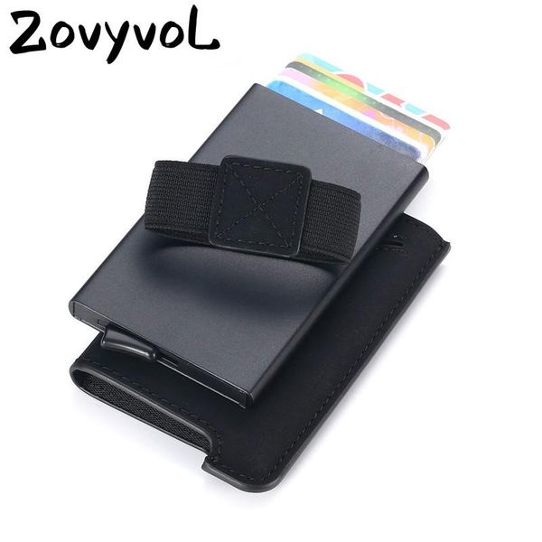 card holders zovyvol rfid holder automatic pouch for men and women id case pu leather wallets, Brown;gray
card holders zovyvol rfid holder automatic pouch for men and women id case pu leather wallets, Brown;gray