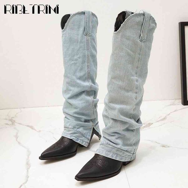 boots female designer brand shoes fashion solid mid calf women pointed toe boots, Black
boots female designer brand shoes fashion solid mid calf women pointed toe boots, Black