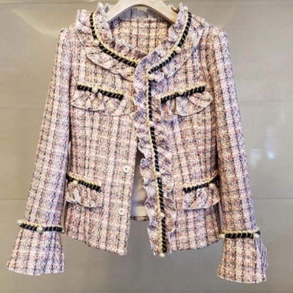 vintage o-neck beading tweed blazers women fashion v-neck long sleeve ladies outerwear women's suits &, White;black
vintage o-neck beading tweed blazers women fashion v-neck long sleeve ladies outerwear women's suits &, White;black