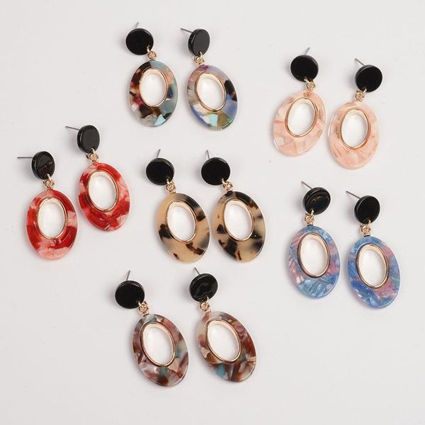fashion jewelry acrylic resin oval dangle earrings for women geometry big circle tortoiseshell acetate brincos & chandelier, Silver
fashion jewelry acrylic resin oval dangle earrings for women geometry big circle tortoiseshell acetate brincos & chandelier, Silver