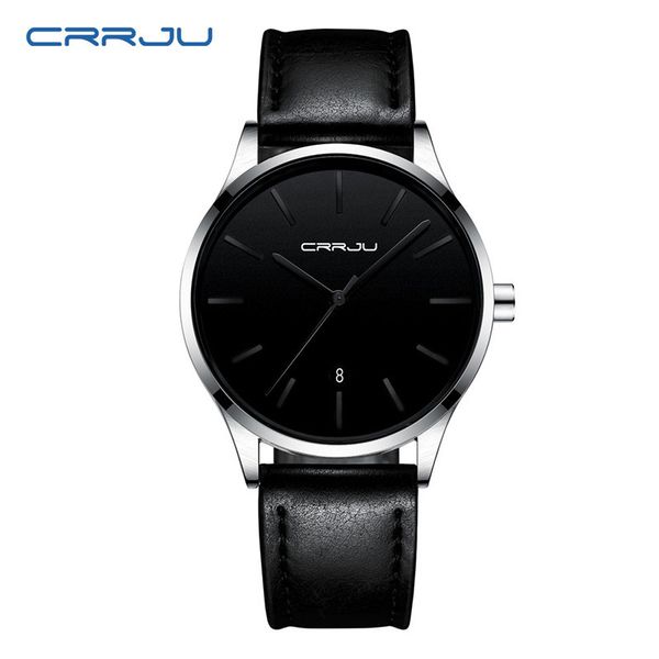 crrju watches 2170 quartz movt simple dial fashion mens designer watches clock exclusive genuine leather band water resist auto date all typ, Slivery;brown
crrju watches 2170 quartz movt simple dial fashion mens designer watches clock exclusive genuine leather band water resist auto date all typ, Slivery;brown