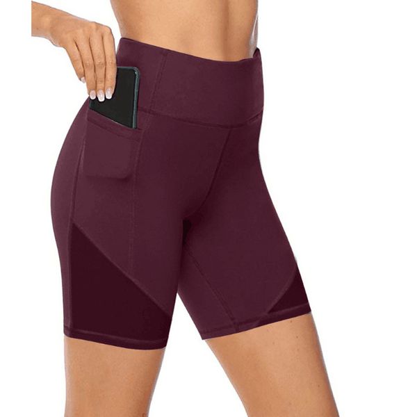 women high waist sports shorts workout running fitness gym leggings female compression sport shorts with side pocket 210515, White;black
women high waist sports shorts workout running fitness gym leggings female compression sport shorts with side pocket 210515, White;black