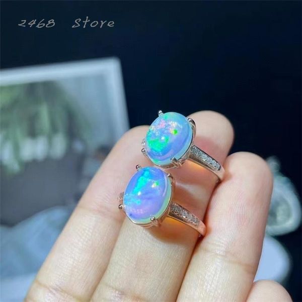 cluster rings the 925 silver inlaid natural opal ring, women's jewelry, simple and generous personality, a gift for girls, Golden;silver
cluster rings the 925 silver inlaid natural opal ring, women's jewelry, simple and generous personality, a gift for girls, Golden;silver