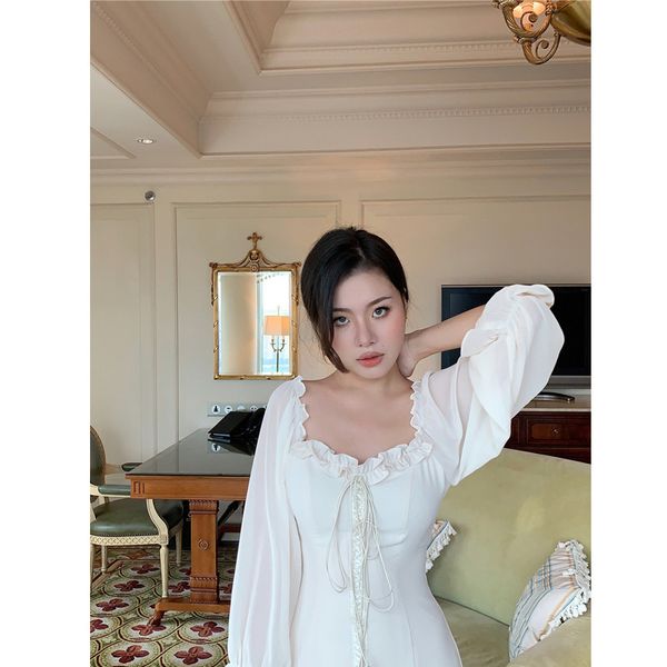 men's battle skirt 2021 spring new women's cut fashion korean style court slim dress, White;black
men's battle skirt 2021 spring new women's cut fashion korean style court slim dress, White;black
