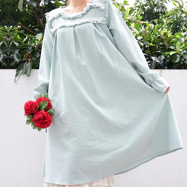 casual dresses mori girl solid women dress pure ruffled long sleeve female cotton linen ruffles ladies a029, Black;gray
casual dresses mori girl solid women dress pure ruffled long sleeve female cotton linen ruffles ladies a029, Black;gray
