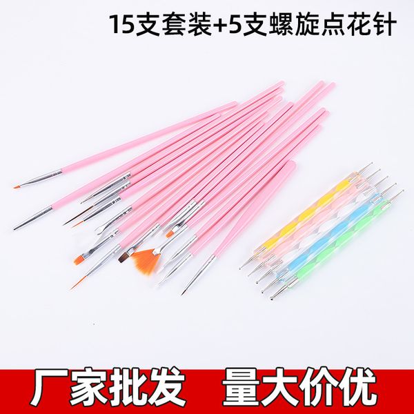 brush 20 pieces of color painting pull line potherapy point drill pen nail enhancement tool set
brush 20 pieces of color painting pull line potherapy point drill pen nail enhancement tool set