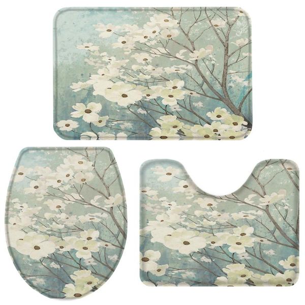 bath accessory set 3 pieces bathroom oil painting style flower floral toilet cover mat pedestal rug non-slip
bath accessory set 3 pieces bathroom oil painting style flower floral toilet cover mat pedestal rug non-slip