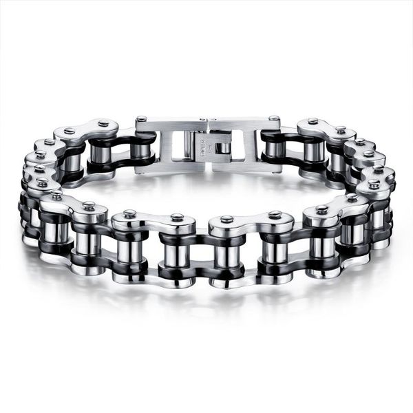 link, chain jhsl punk men statement biker link bracelets & bangles black silver gold color stainless steel great boyfriend father gift
link, chain jhsl punk men statement biker link bracelets & bangles black silver gold color stainless steel great boyfriend father gift