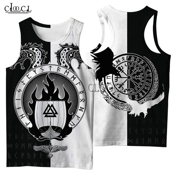 cloocl viking symbol tattoo raven 3d printed men shirt vest harajuku fashion summer streetwear tank drop shipping, White;black
cloocl viking symbol tattoo raven 3d printed men shirt vest harajuku fashion summer streetwear tank drop shipping, White;black