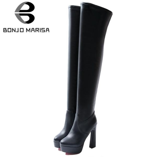 boots bonjomarisa girl solid platform knee high block heel party dress fashion women 2021 casual daily shoes woman, Black
boots bonjomarisa girl solid platform knee high block heel party dress fashion women 2021 casual daily shoes woman, Black