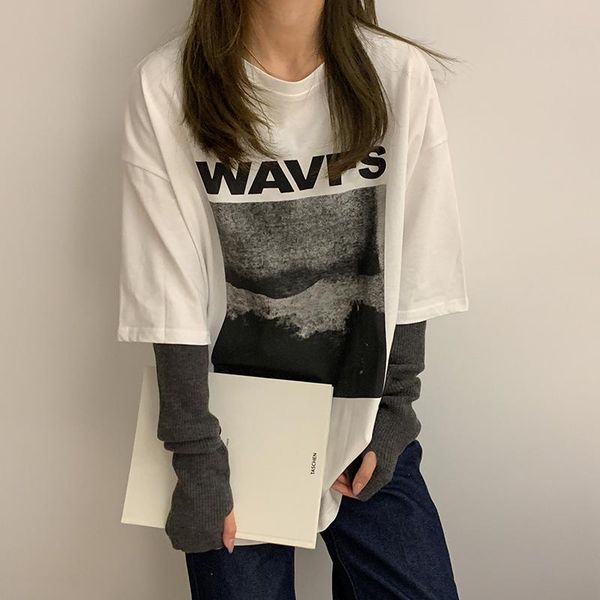 retro loose ins tshirt female korean harajuku women's t-shirts japanese kawaii ladies ulzzang cute clothes for women t-shirt, White
retro loose ins tshirt female korean harajuku women's t-shirts japanese kawaii ladies ulzzang cute clothes for women t-shirt, White