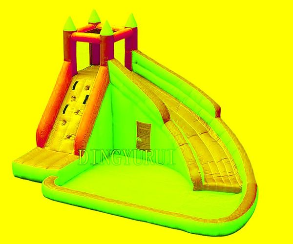 inflatable water slide pool jumping bouncer castle with air blower for children outdoor games & activities
inflatable water slide pool jumping bouncer castle with air blower for children outdoor games & activities