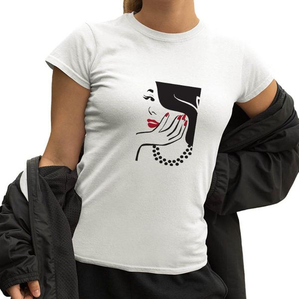spain sweet fashion t shirt women fingernail nail aesthetic clothes 2021 summer girls can do anything streetwear hipster women's t-shir, White
spain sweet fashion t shirt women fingernail nail aesthetic clothes 2021 summer girls can do anything streetwear hipster women's t-shir, White