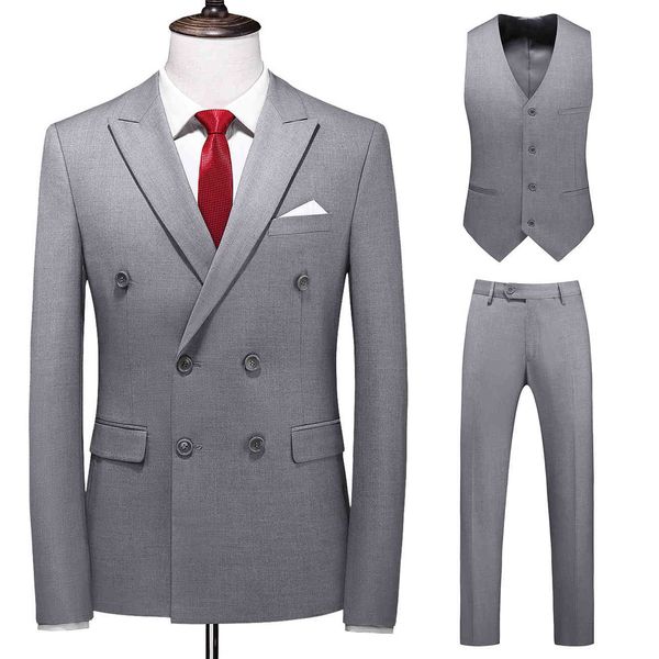 men's suits & blazers male suit three pieces, double-breasted, solid, formal, marriage, classic outfit, slim fit, vest, jacket, pants 0, White;black
men's suits & blazers male suit three pieces, double-breasted, solid, formal, marriage, classic outfit, slim fit, vest, jacket, pants 0, White;black