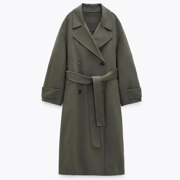 women's trench coats zaaho autumn winter women warm woolen treach coat vintage olive green long outwear female casual loose overcoats l, Tan;black
women's trench coats zaaho autumn winter women warm woolen treach coat vintage olive green long outwear female casual loose overcoats l, Tan;black