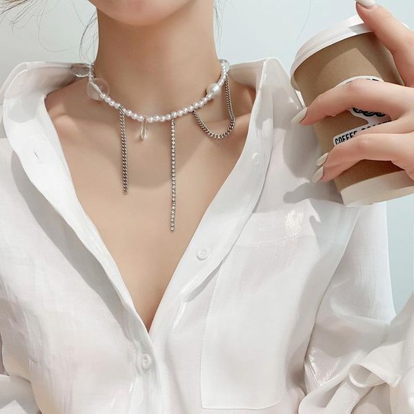 pendant necklaces u-magical causal transparent acrylic planet chain necklace for women asymmetry crystal pearl beaded jewelry, Silver
pendant necklaces u-magical causal transparent acrylic planet chain necklace for women asymmetry crystal pearl beaded jewelry, Silver