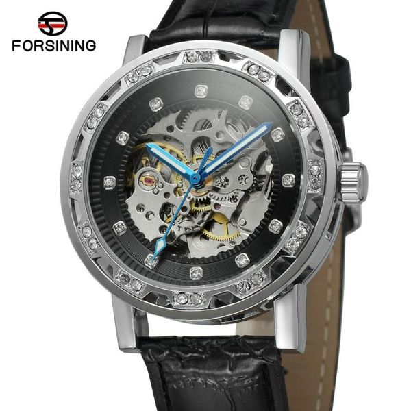 forsining brand men's casual style automatic movement skeleton leather strap wrist watch with stone fsg8012m3 wristwatches, Slivery;brown
forsining brand men's casual style automatic movement skeleton leather strap wrist watch with stone fsg8012m3 wristwatches, Slivery;brown