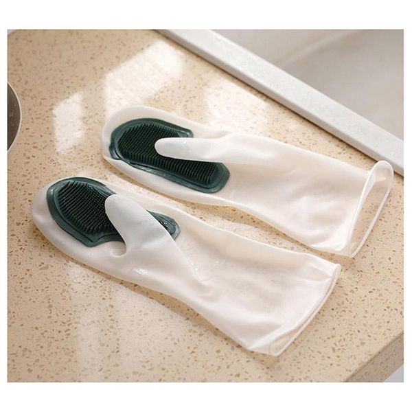 disposable gloves silicone rubber dish washing scrubber home cleaning scrubbing 1 pair kitchen accessories promotion
disposable gloves silicone rubber dish washing scrubber home cleaning scrubbing 1 pair kitchen accessories promotion