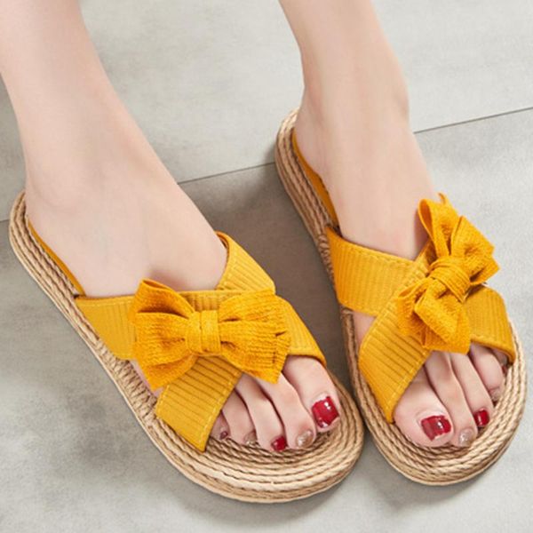 slippers summer shoes female beach flat slides slip on flip flops women outdoor bow-knot sh269, Black
slippers summer shoes female beach flat slides slip on flip flops women outdoor bow-knot sh269, Black